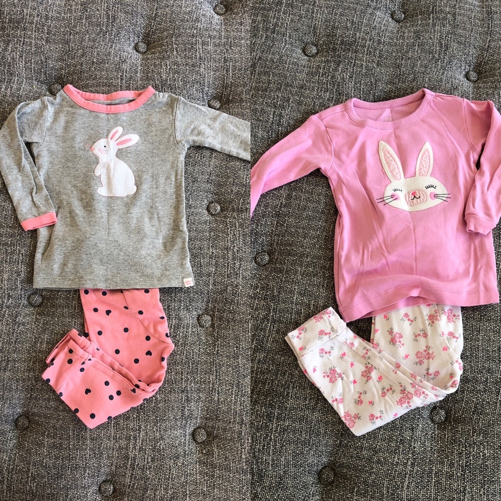 Adorable bunny PJ’s